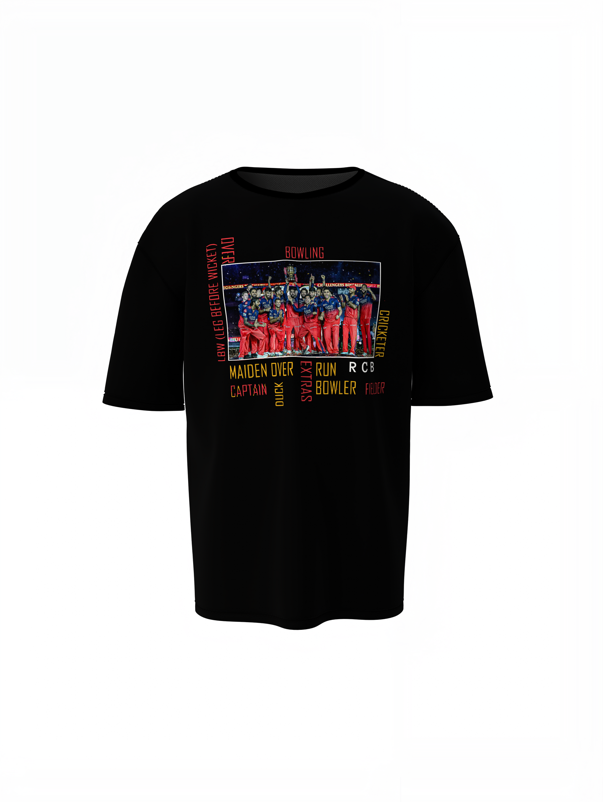 RCB Winners Oversized T-Shirt