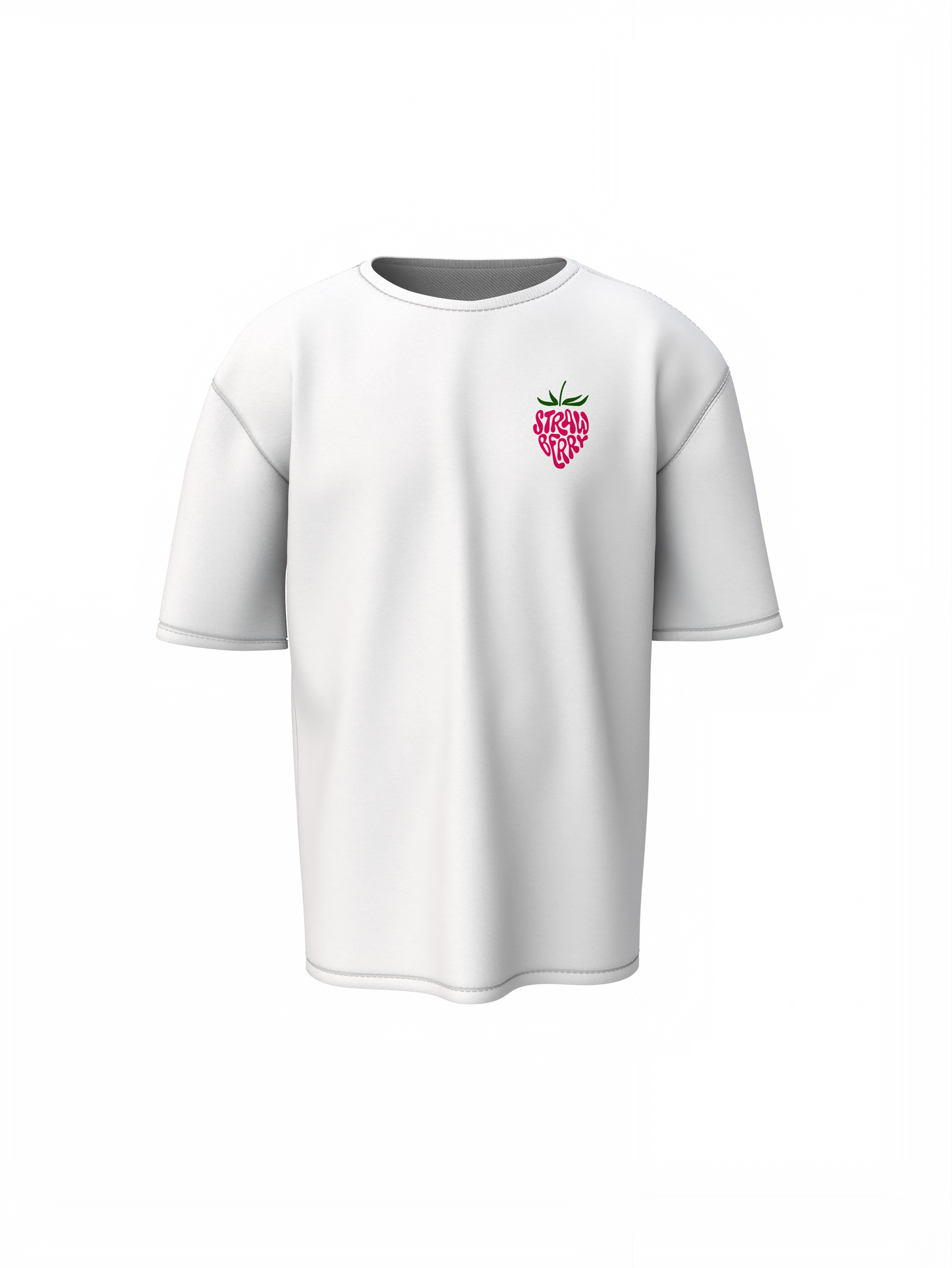 Strawberry Oversized T-Shirts for Cute Casual Summer Styles