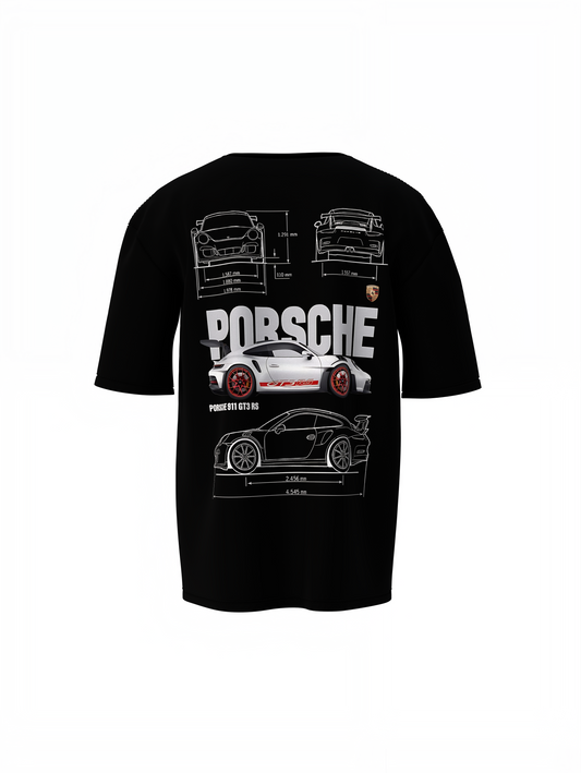 Porsche 911 GT3 Oversized T-Shirts