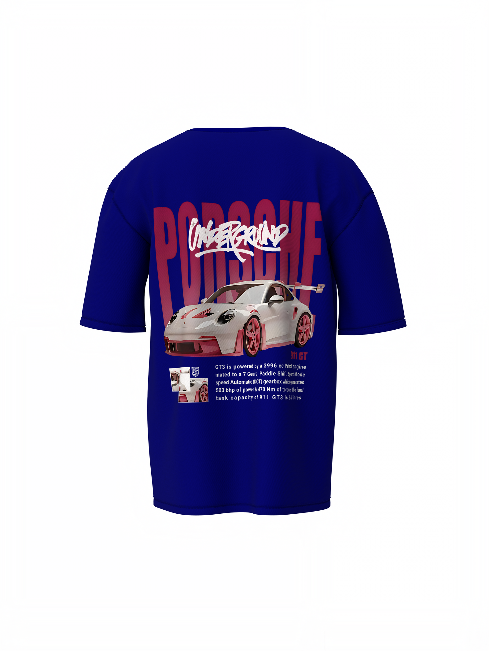Underground Porsche Oversized T-Shirt