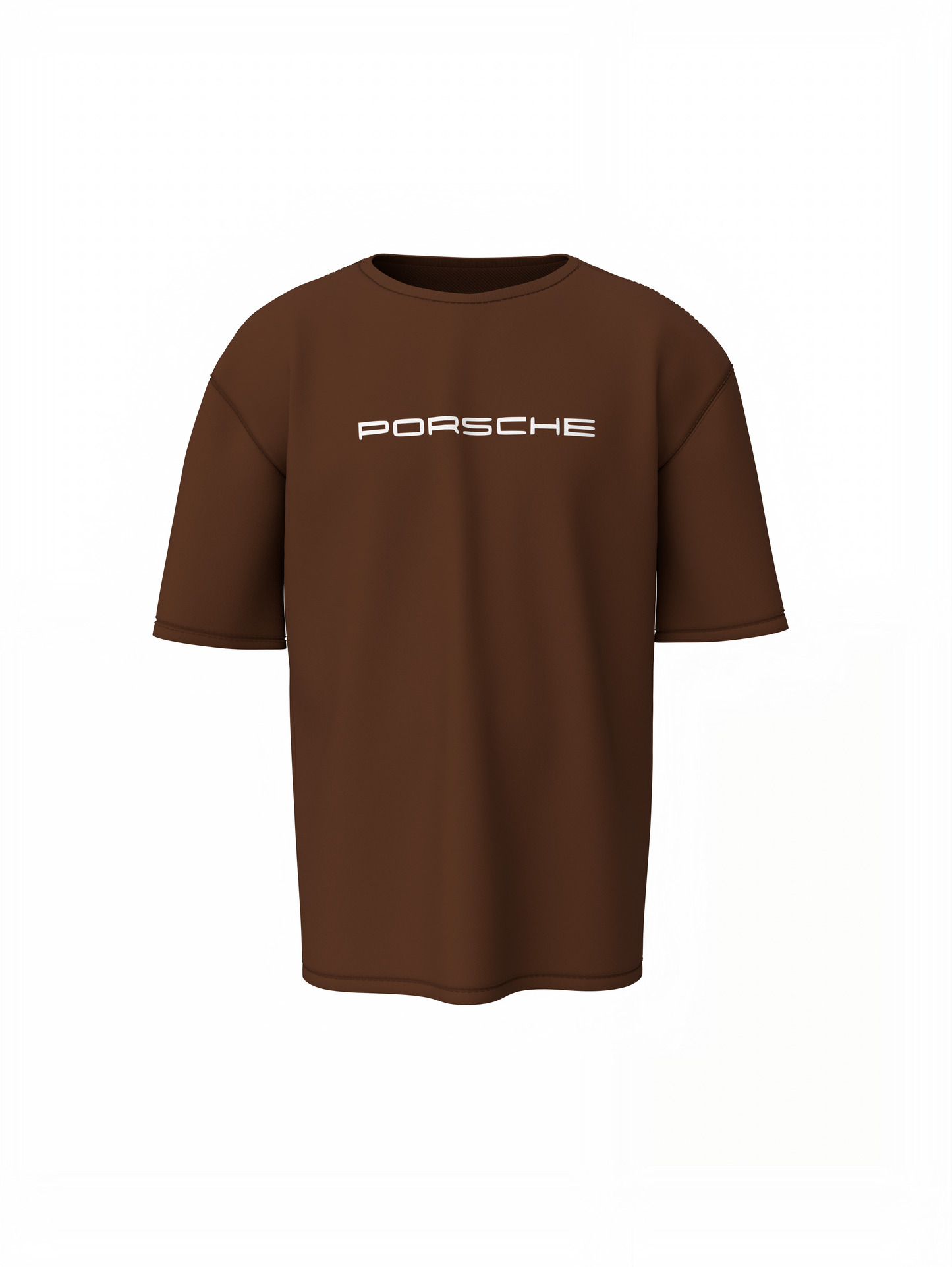Porsche Lizard Green Oversized T-Shirt for Racing Streetwear