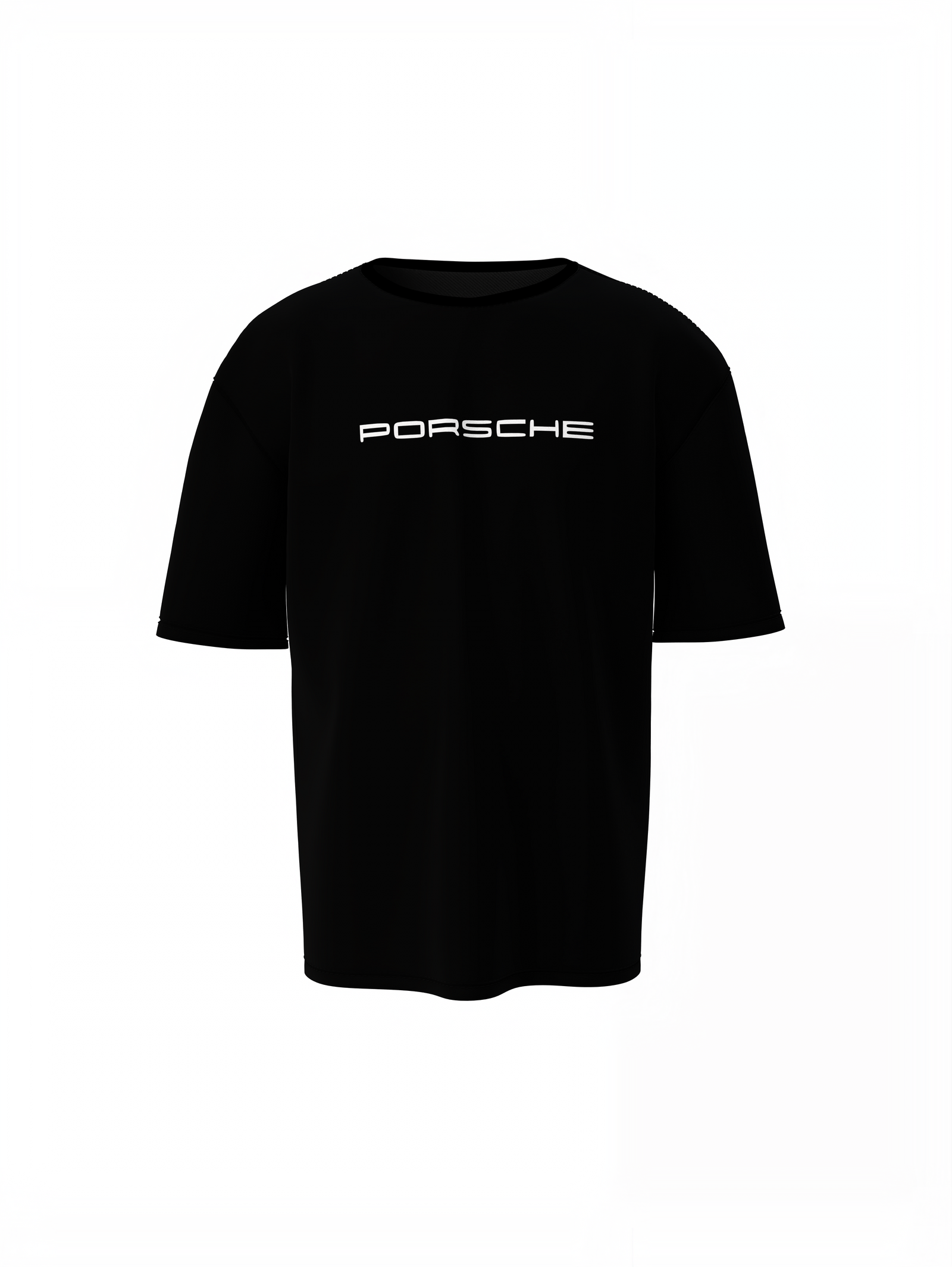 Porsche Lizard Green Oversized T-Shirt for Racing Streetwear