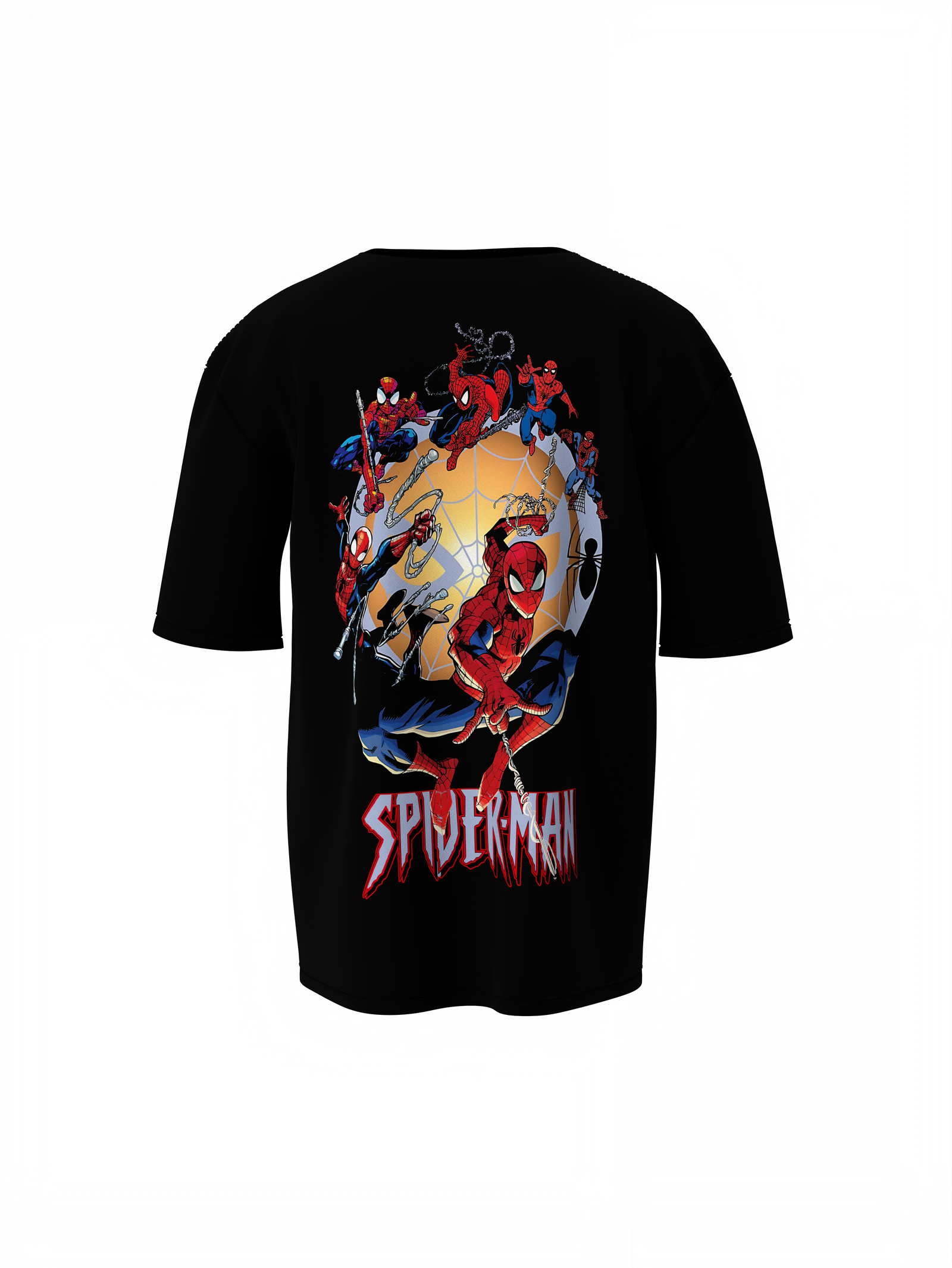 Spider-Verse United Oversized T-Shirt Multiverse Statement