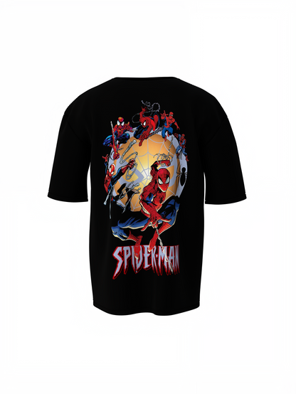 Spider-Verse United Oversized T-Shirt Multiverse Statement