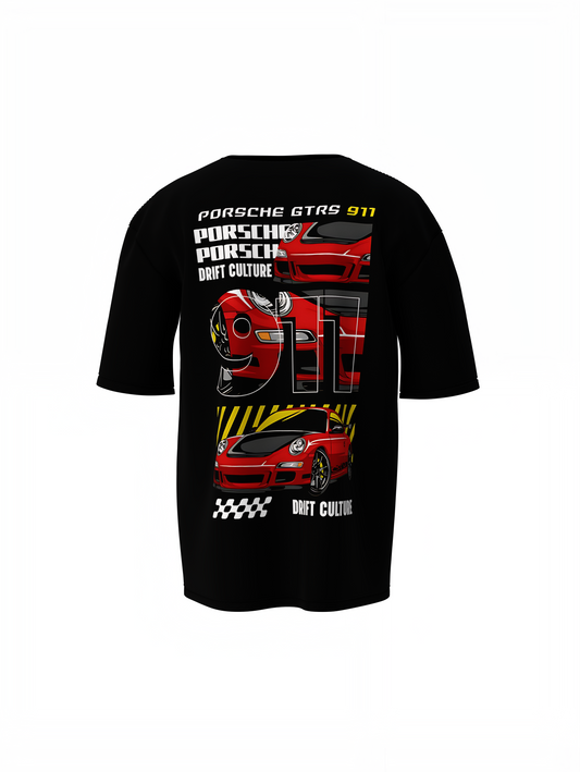Porsche Drift Culture Oversized T-Shirt