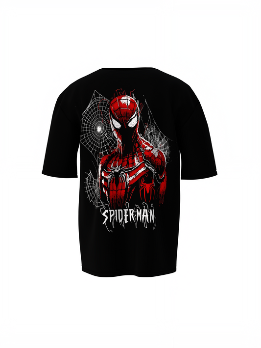 Venomous Web Spider-Man Oversized T-Shirt