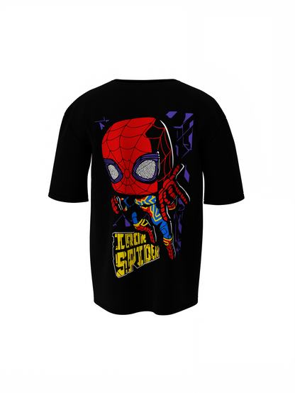 Amazing Spiderman Oversized T-Shirt Trendy Marvel Graphic