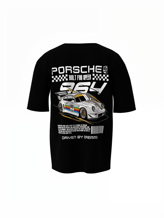 Porsche Built For Speed Oversized T-Shirt