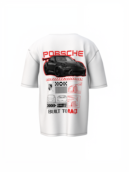 Porsche Build To Race Oversized T-Shirt