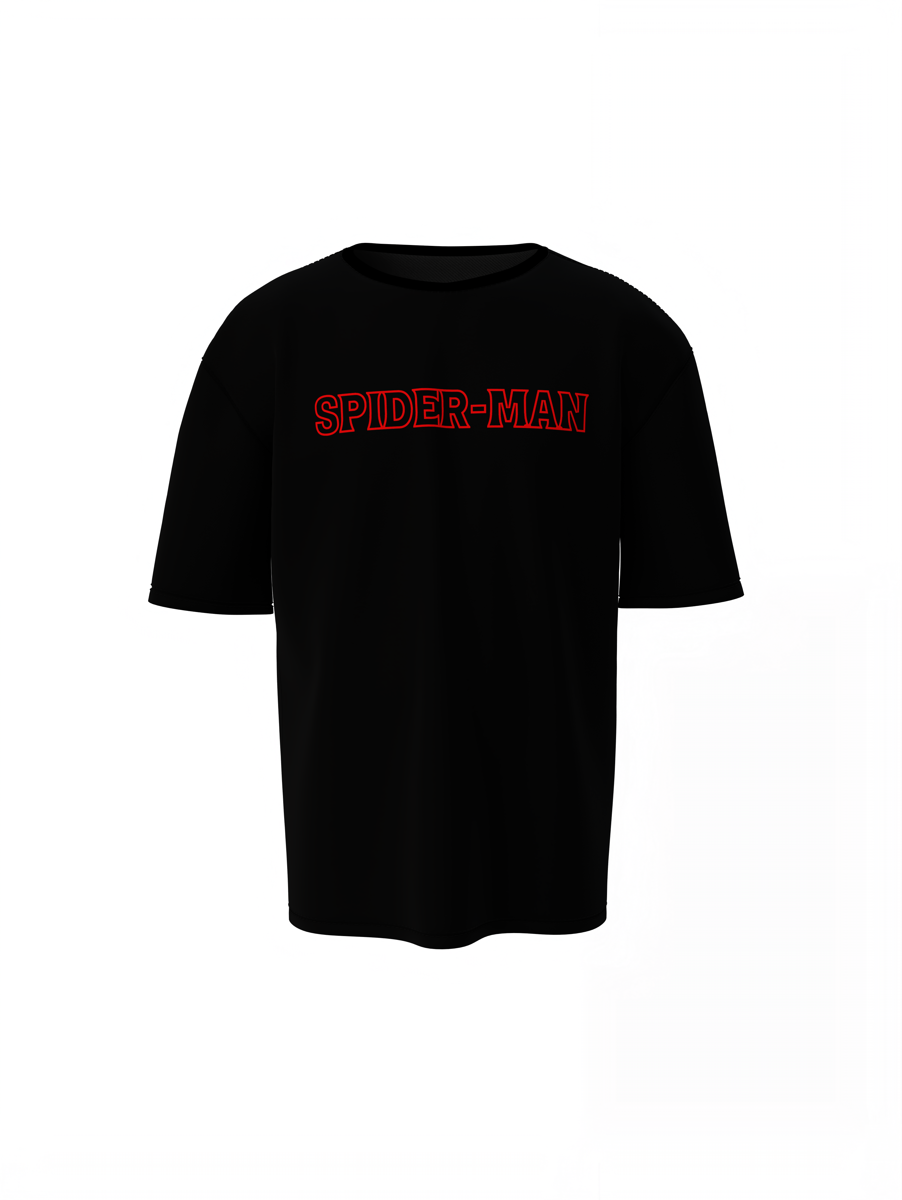 Red Web Reloaded Oversized T-Shirt