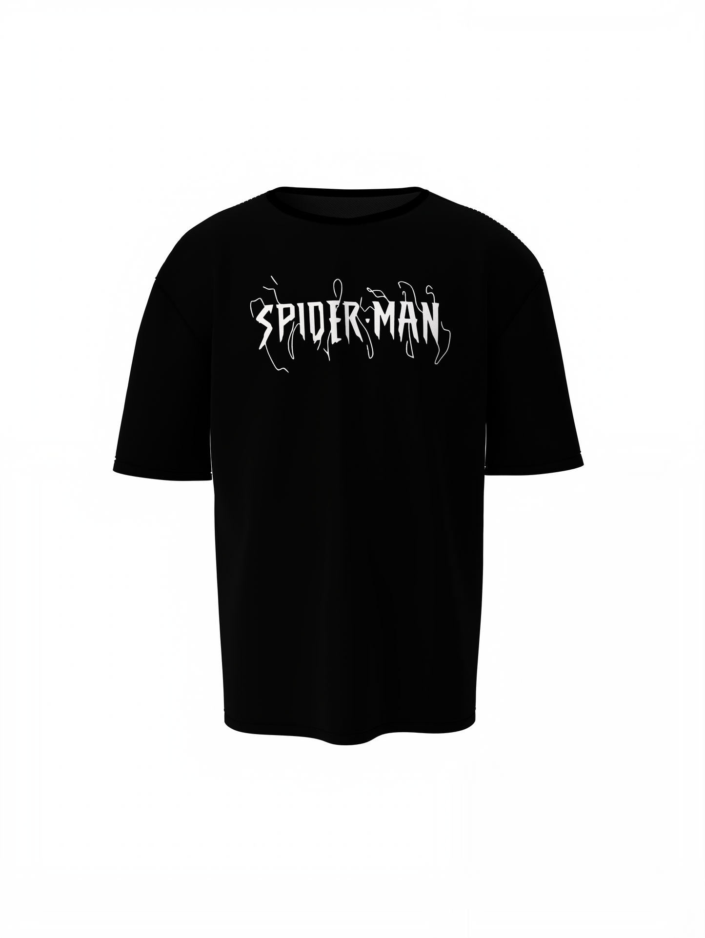 Venomous Web Spiderman Oversized T-Shirt Dark Fan Style
