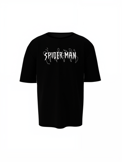 Venomous Web Spiderman Oversized T-Shirt Dark Fan Style