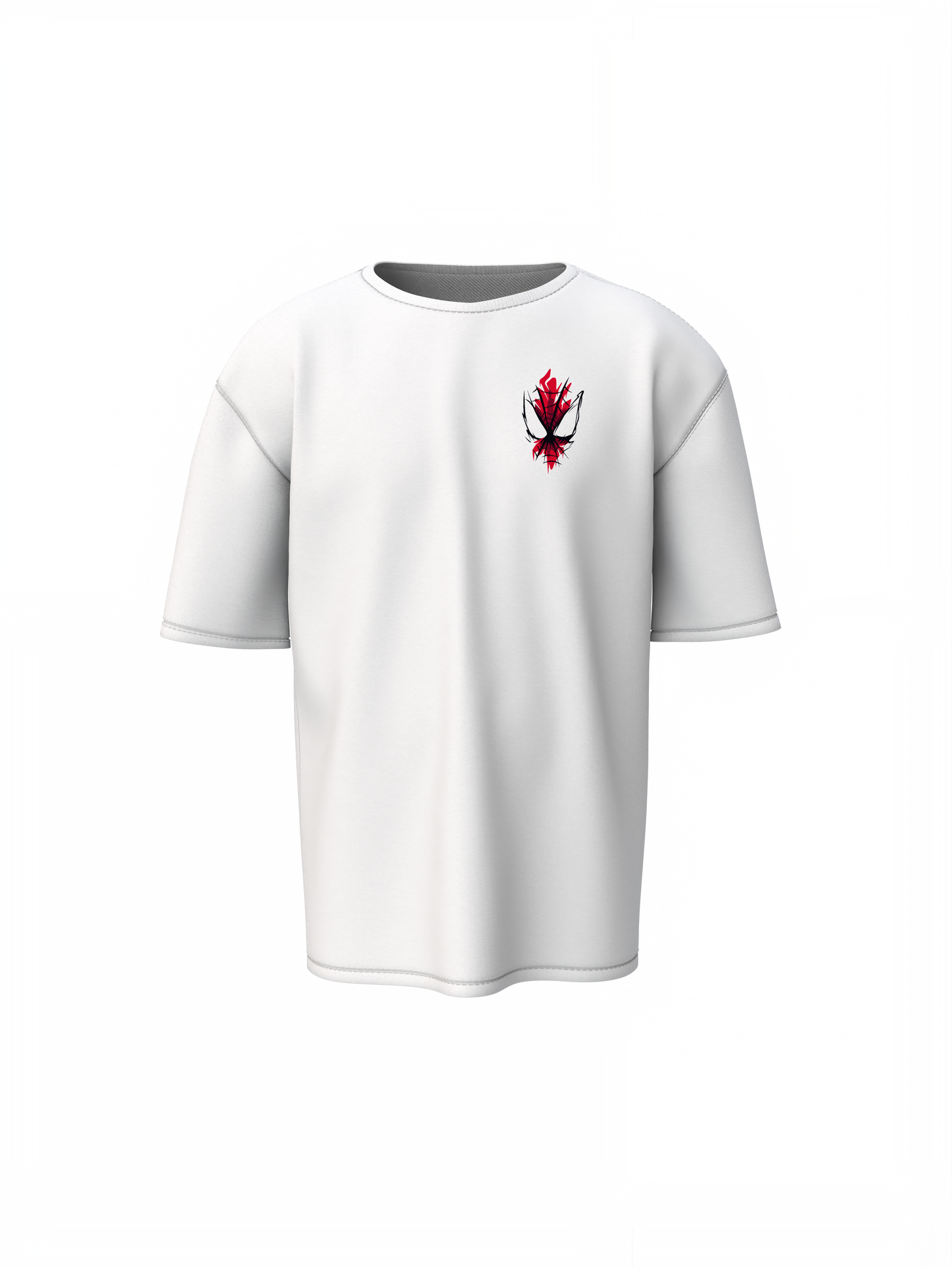 Swing Force Spiderman Oversized T-Shirt Hero Streetwear Tee
