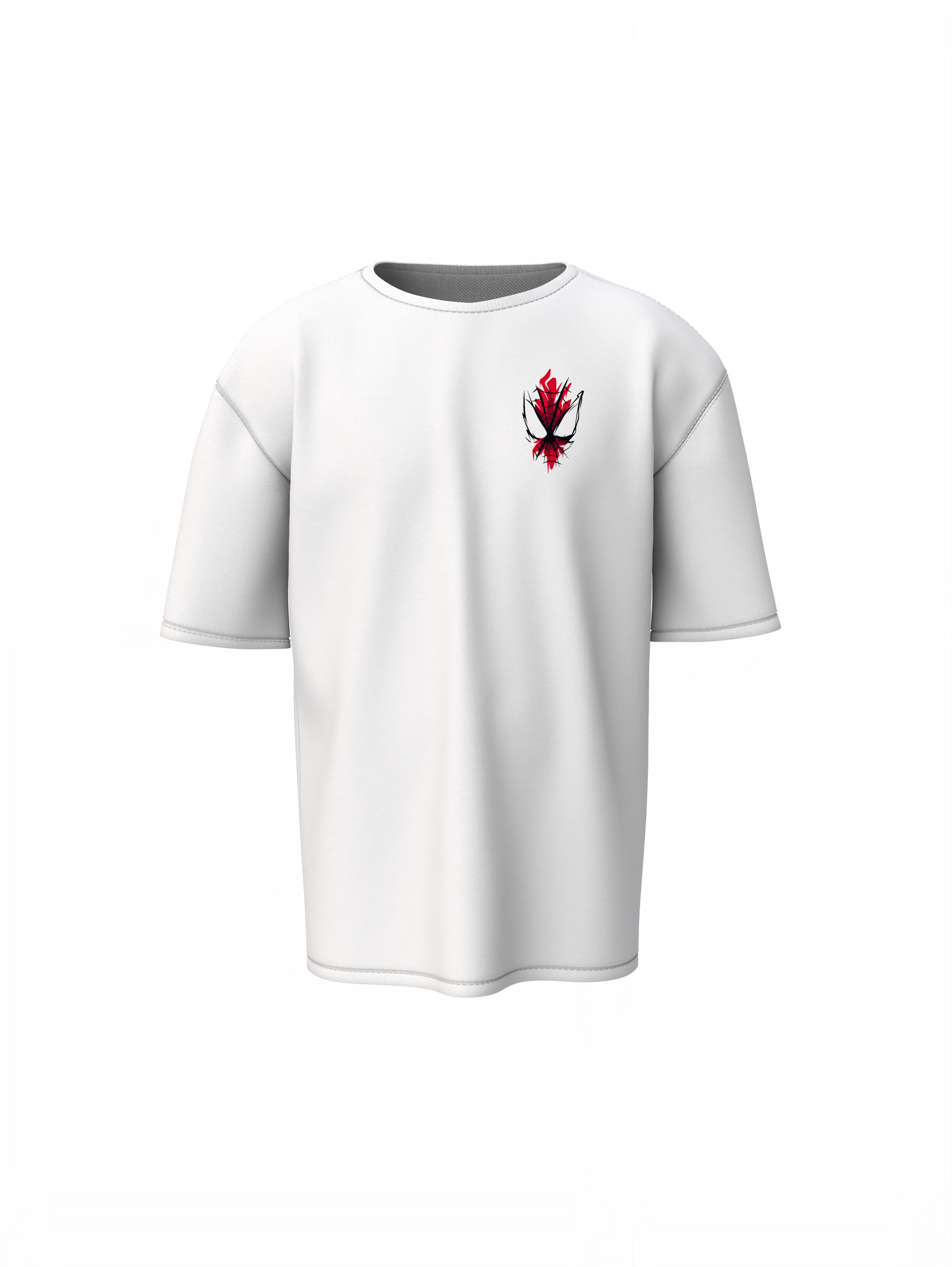 Swing Force Spiderman Oversized T-Shirt Hero Streetwear Tee