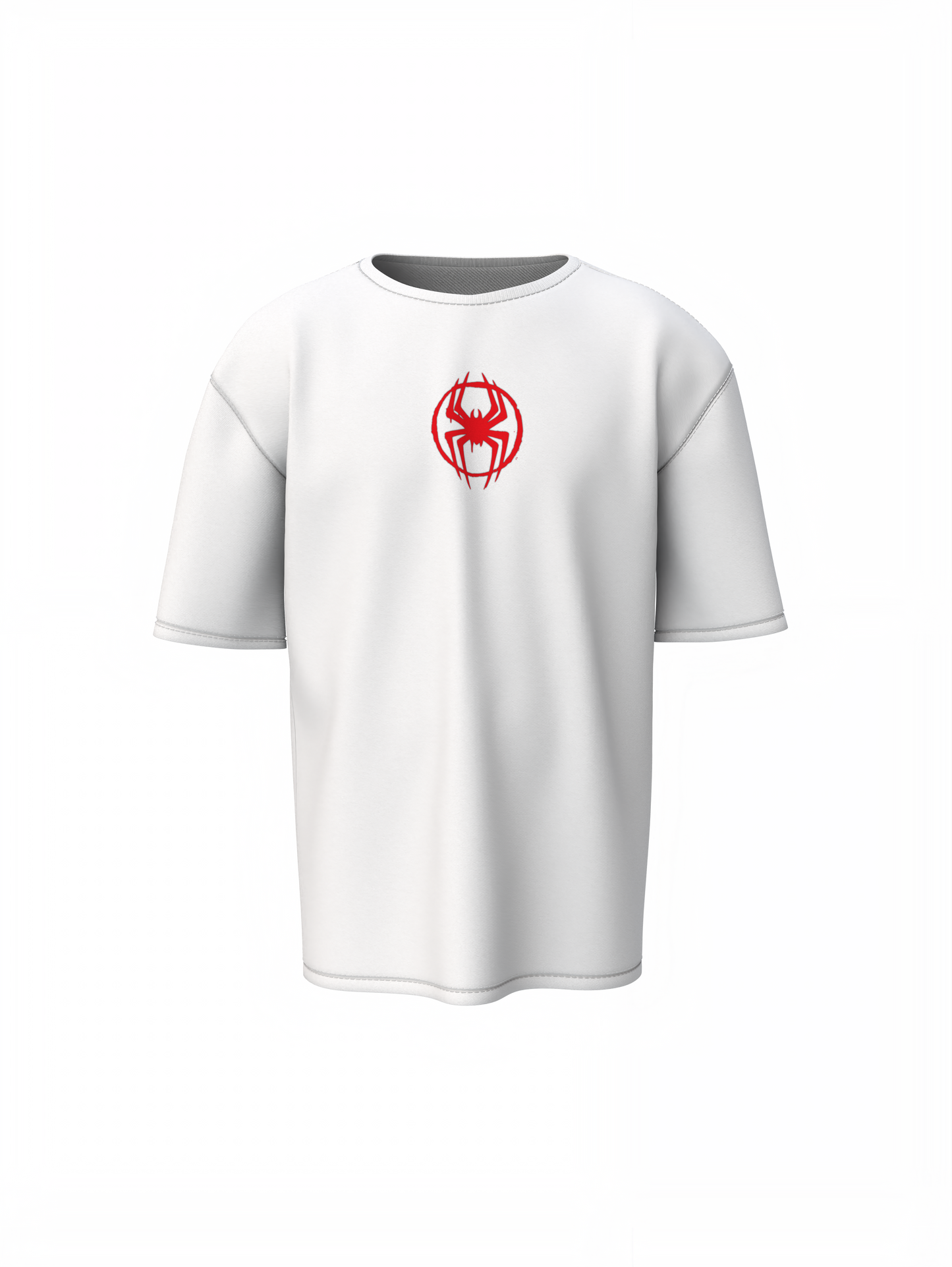 Across The Spider-Verse Oversized T-Shirts Multiverse Hero