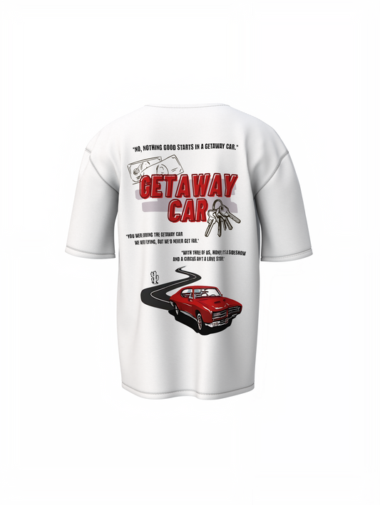 Gateway Car Oversized T-Shirt – Bold Graphic Streetwear