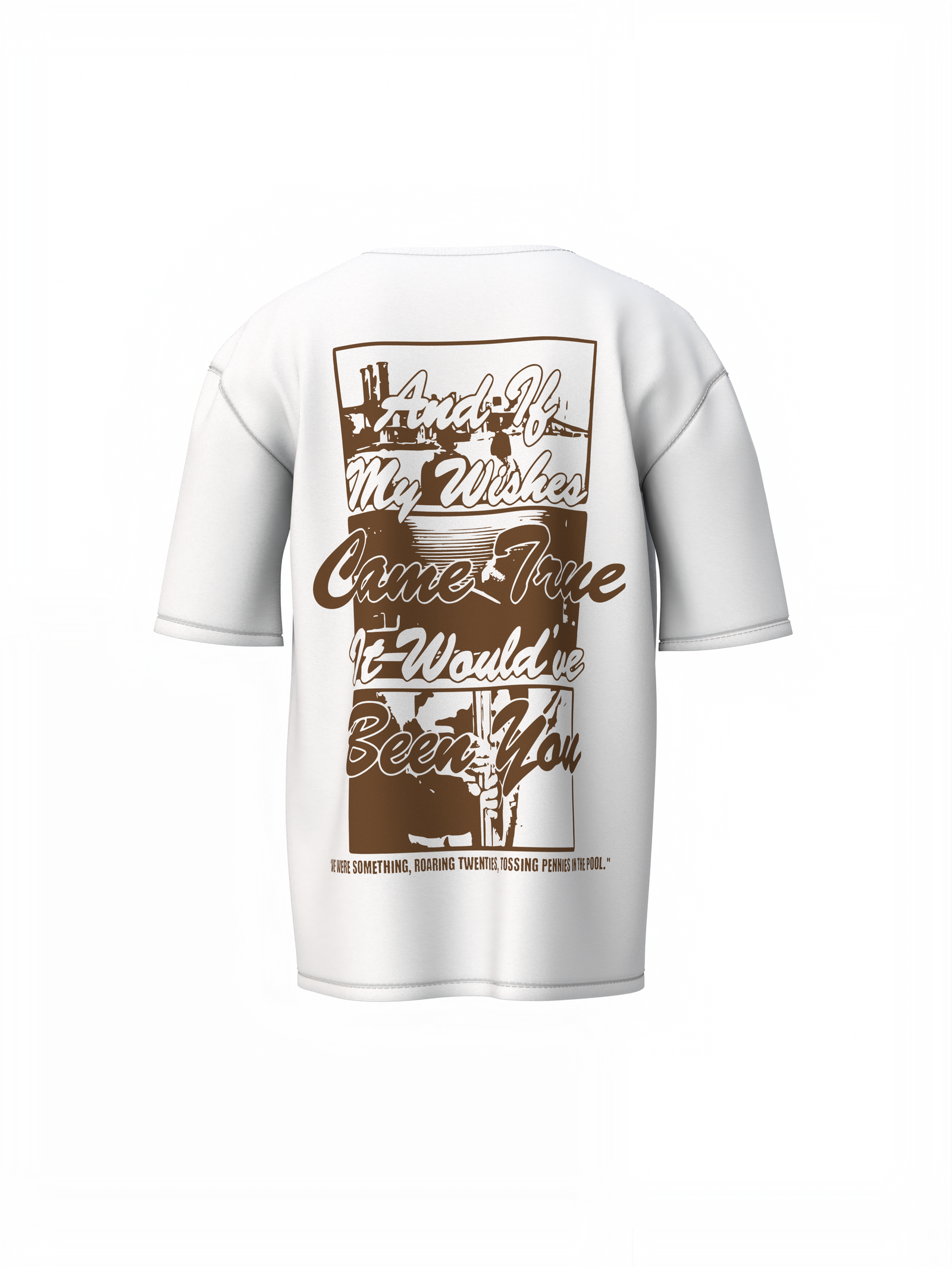 Wishes Come True Oversized T-Shirt for Dreamy Streetwear