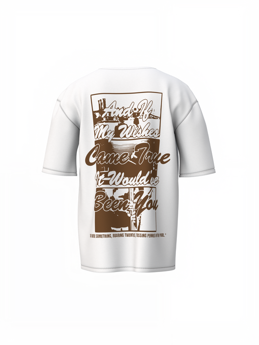 Wishes Come True Oversized T-Shirt for Dreamy Streetwear