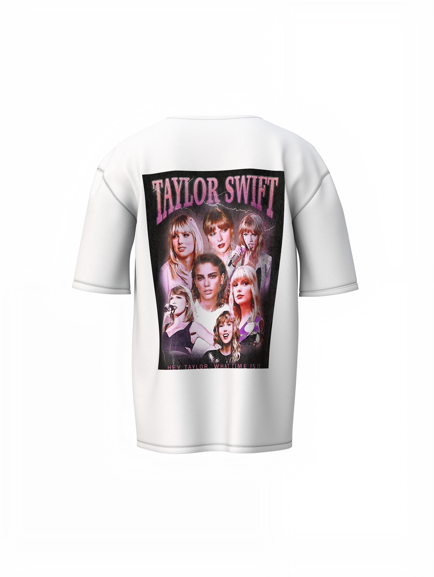 Swift Through Time Oversized T-Shirt Bold Streetwear Design