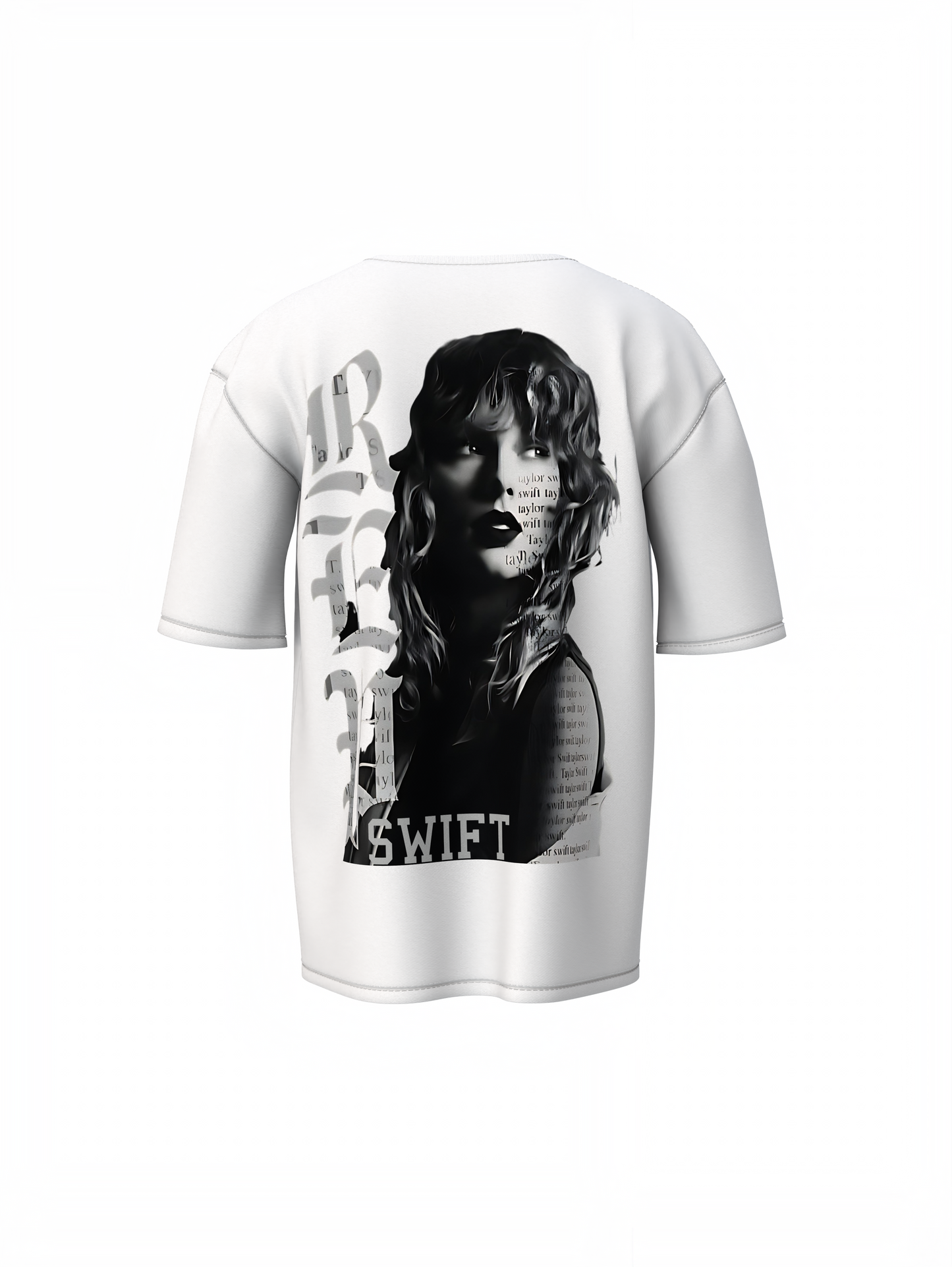 Swift in Shadows Oversized T-Shirt Bold Dark Streetwear Tee