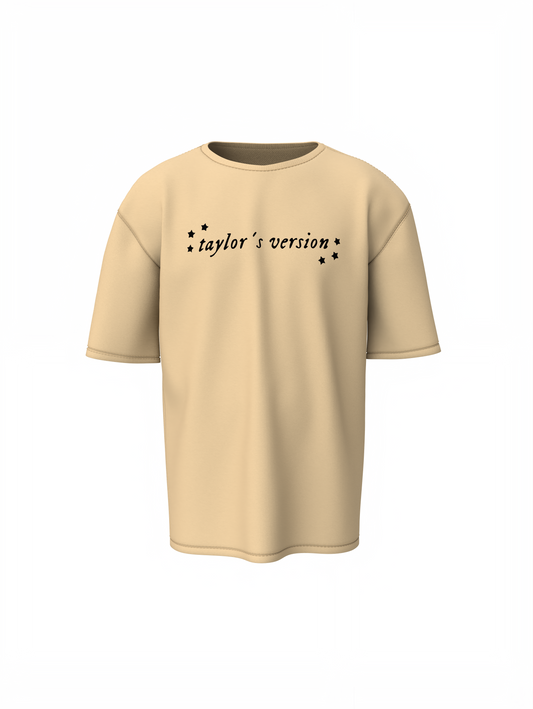 Taylor's Version Oversized T-Shirt for Fans Streetwear Tees