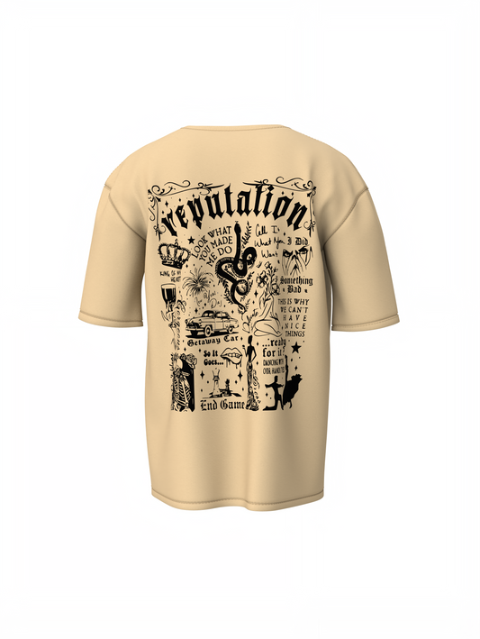 Taylor's Version Oversized T-Shirt for Fans Streetwear Tees