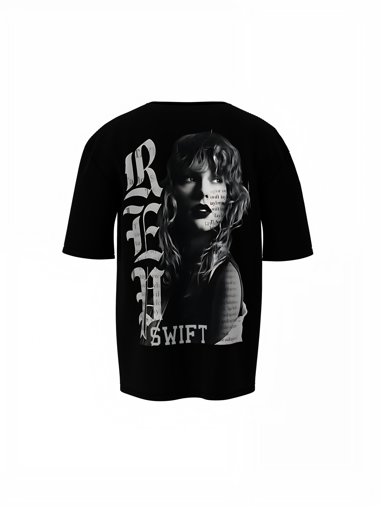 Swift in Shadows Oversized T-Shirt Bold Dark Streetwear Tee