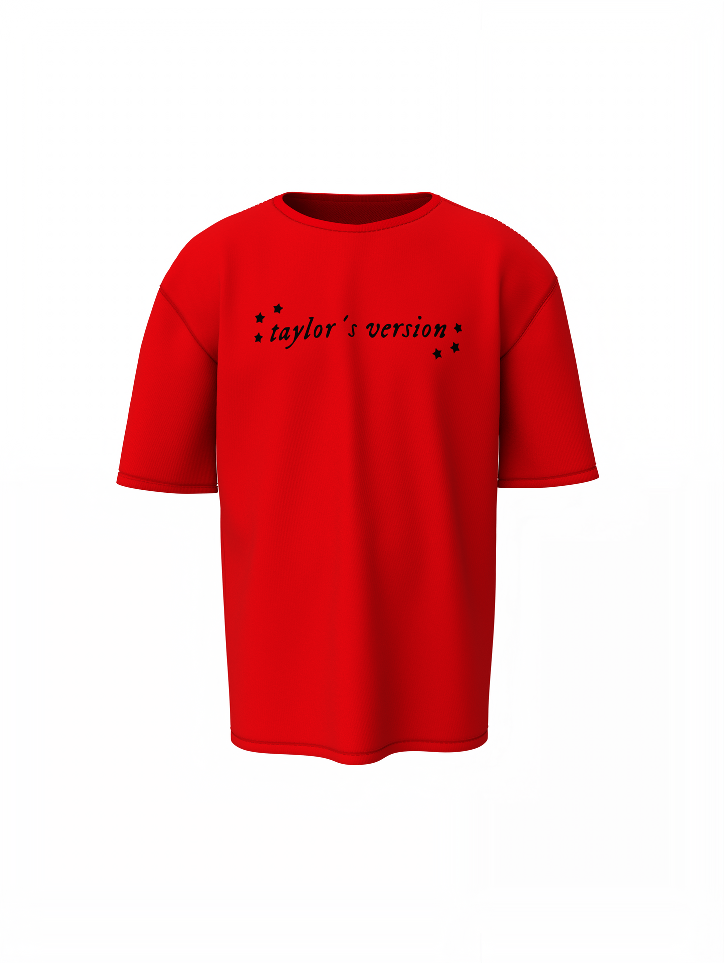 Taylor's Version Oversized T-Shirt for Fans Streetwear Tees