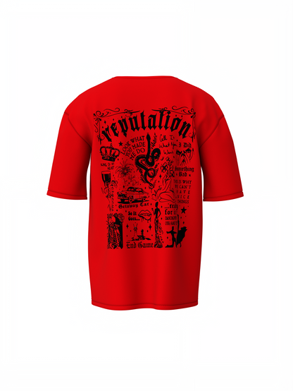 Taylor's Version Oversized T-Shirt for Fans Streetwear Tees