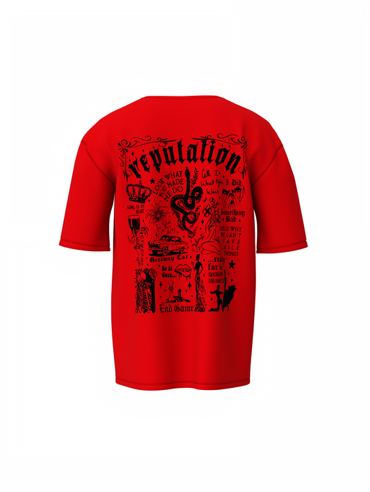Taylor's Version Oversized T-Shirt for Fans Streetwear Tees