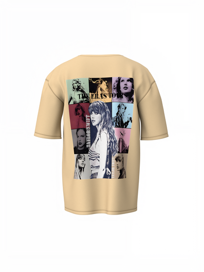 Taylor Swift's Era Oversized T-Shirt for Fan Streetwear Tee