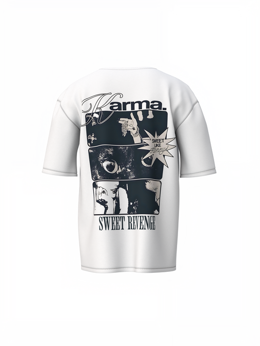 Sweet Revenge Oversized T-Shirt Bold Casual Streetwear Tees
