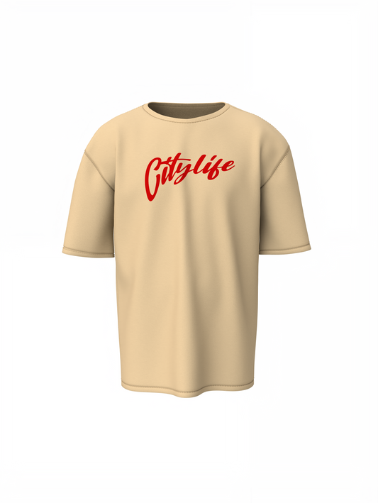 City Of Retro Oversized T-Shirt Stylish Casual Wear