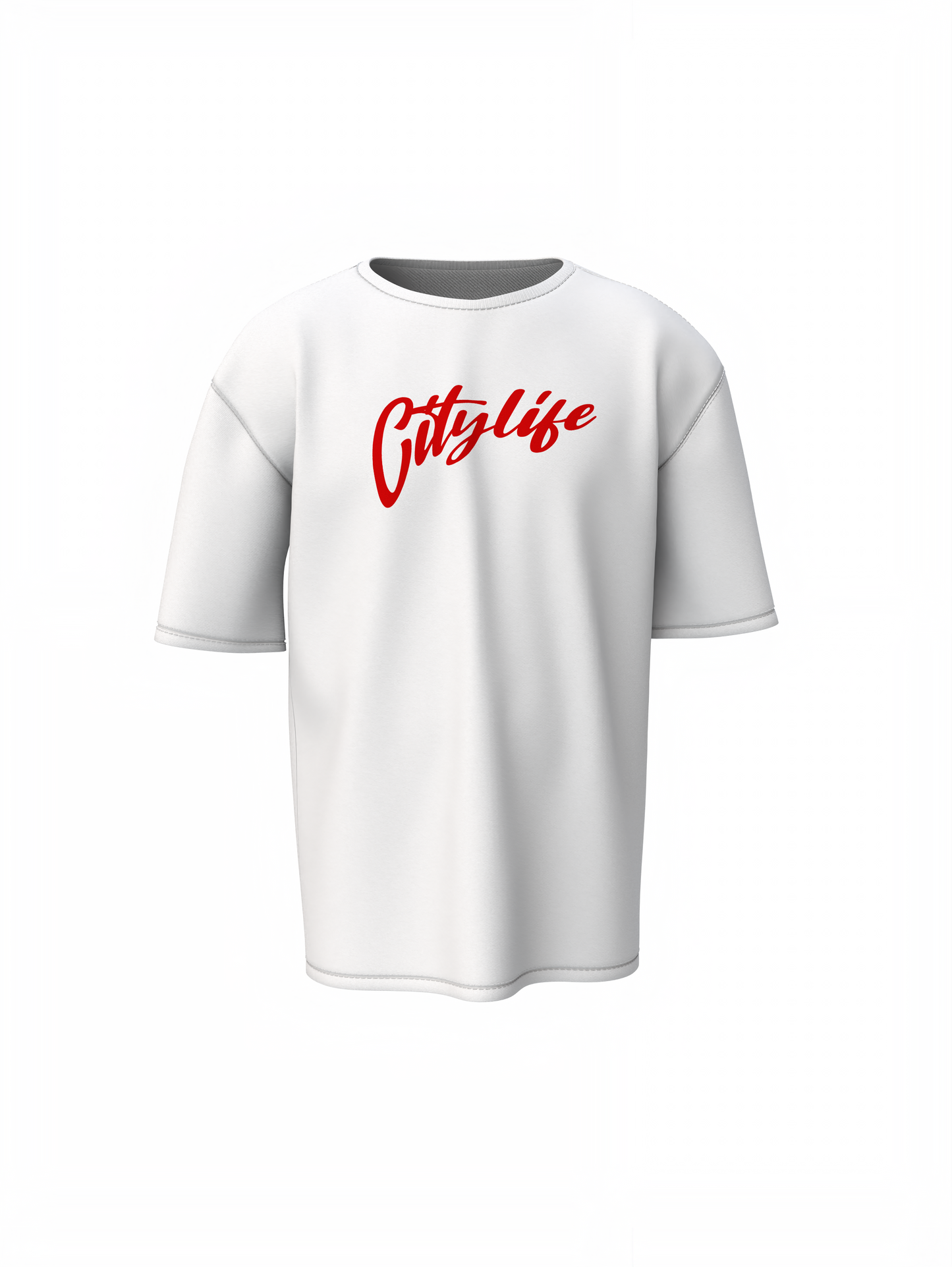 City Of Retro Oversized T-Shirt Stylish Casual Wear