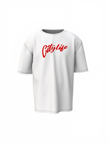City Of Retro Oversized T-Shirt Stylish Casual Wear
