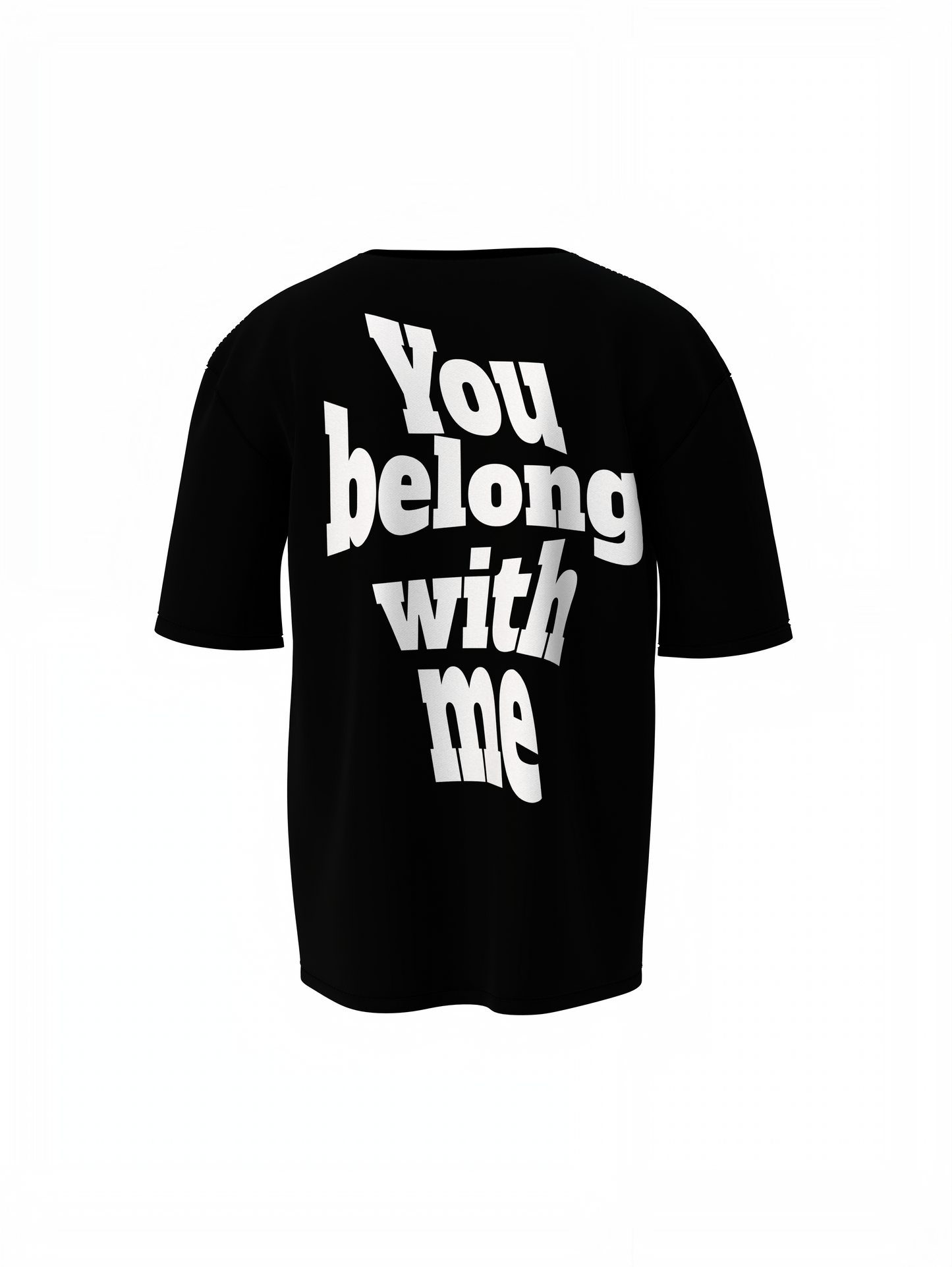Belong With Me Oversized T-Shirt – Cozy, Stylish & Streetwear