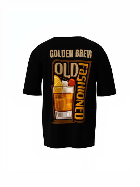 Olden Brew Oversized T-Shirt Vintage Style with Comfortable Fit