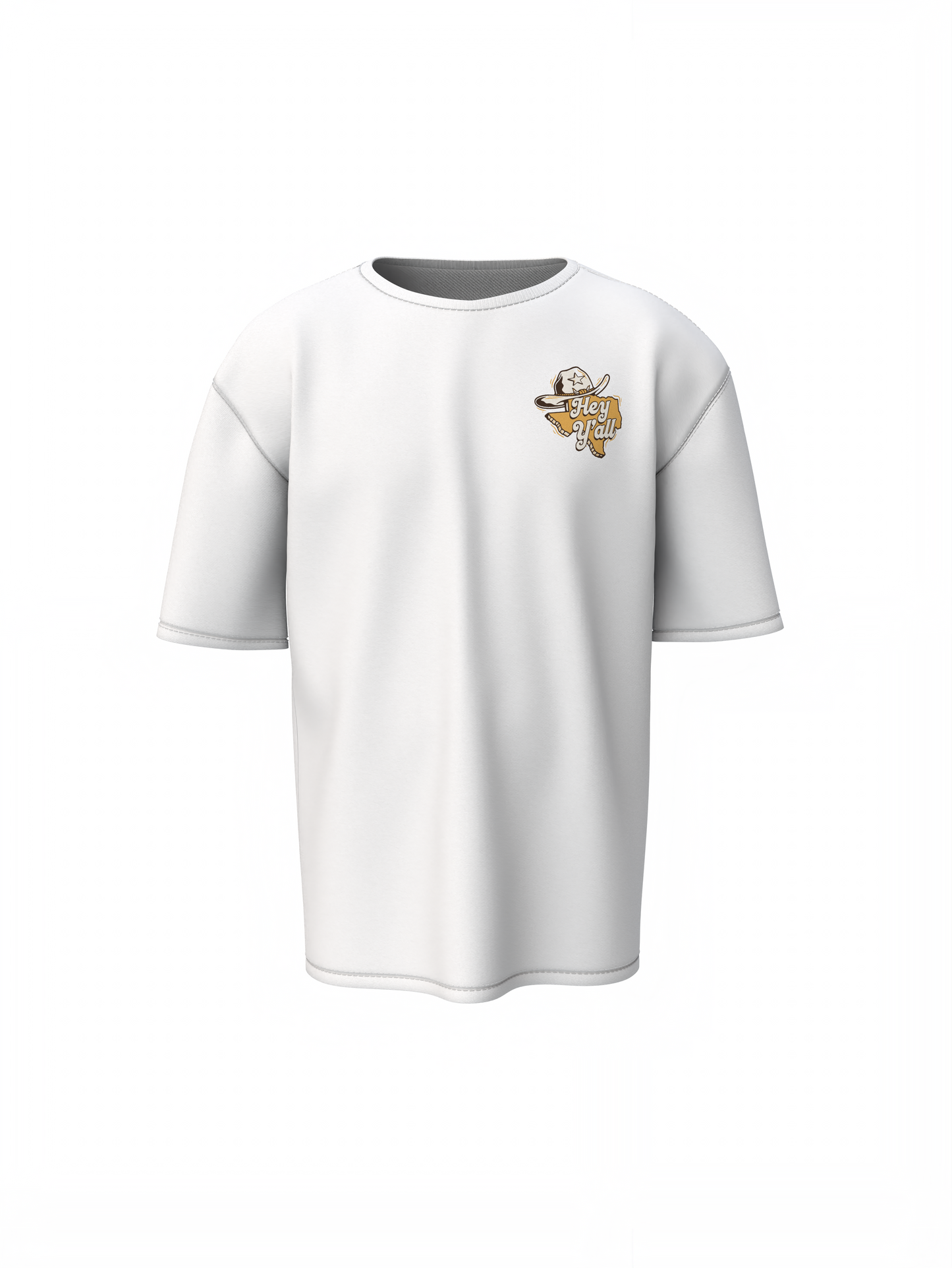Old Town Feels Oversized T-Shirt Retro Style with Cozy Comfort