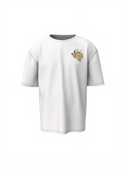 Old Town Feels Oversized T-Shirt Retro Style with Cozy Comfort