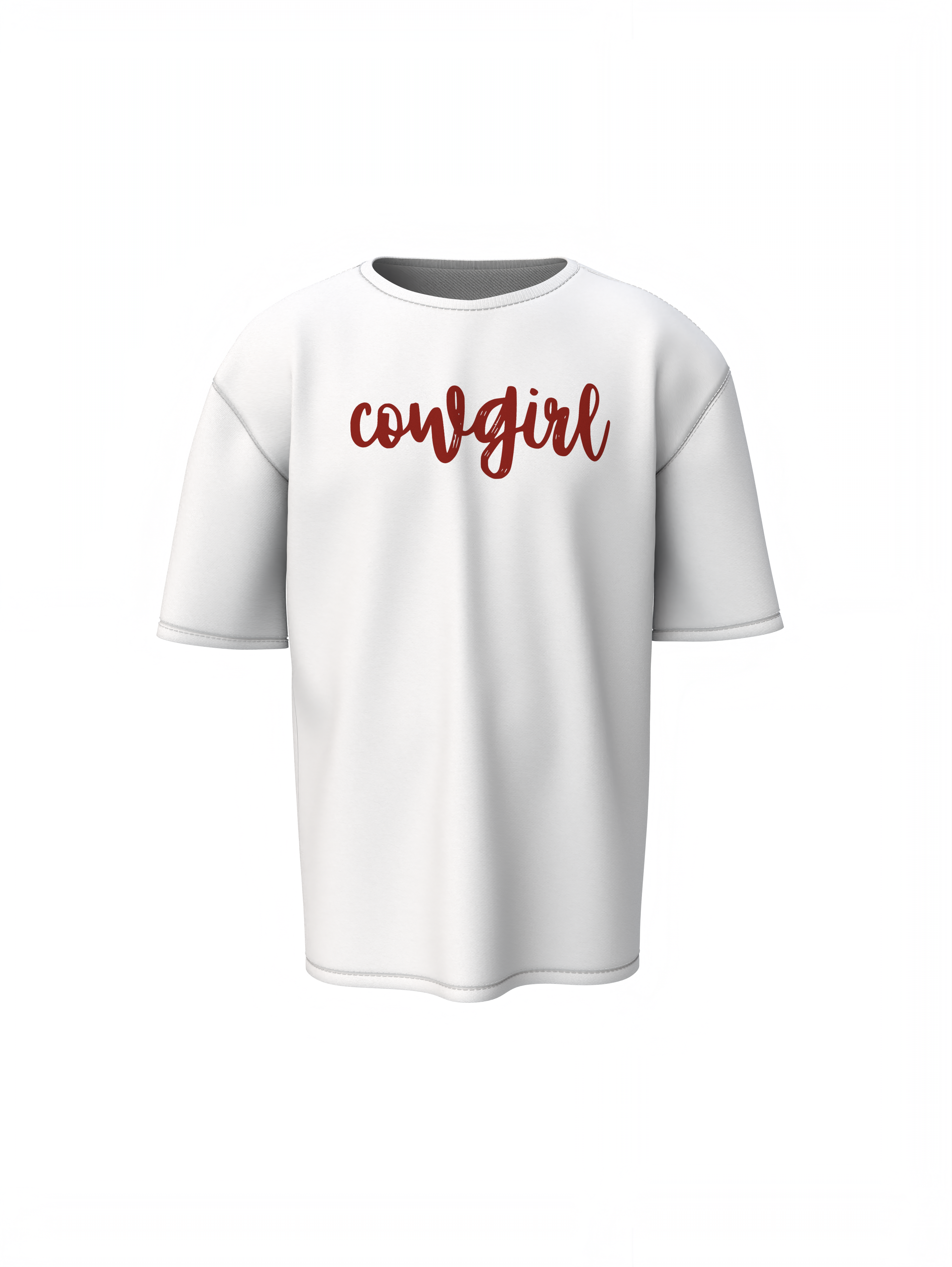 Cowgirl's Love Oversized T-Shirt