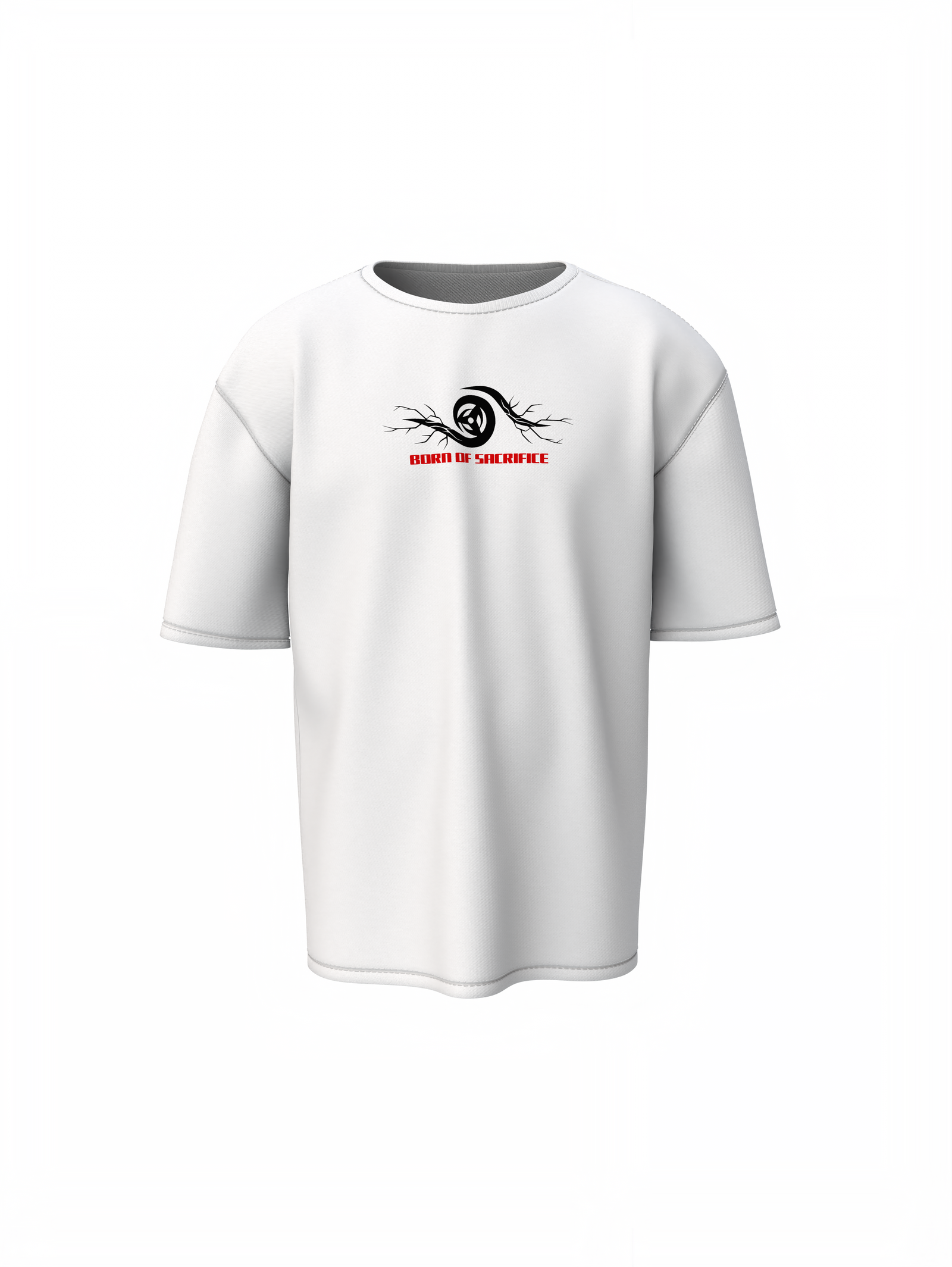 Born To Sacrifice Oversized T-Shirt Bold Streetwear Style