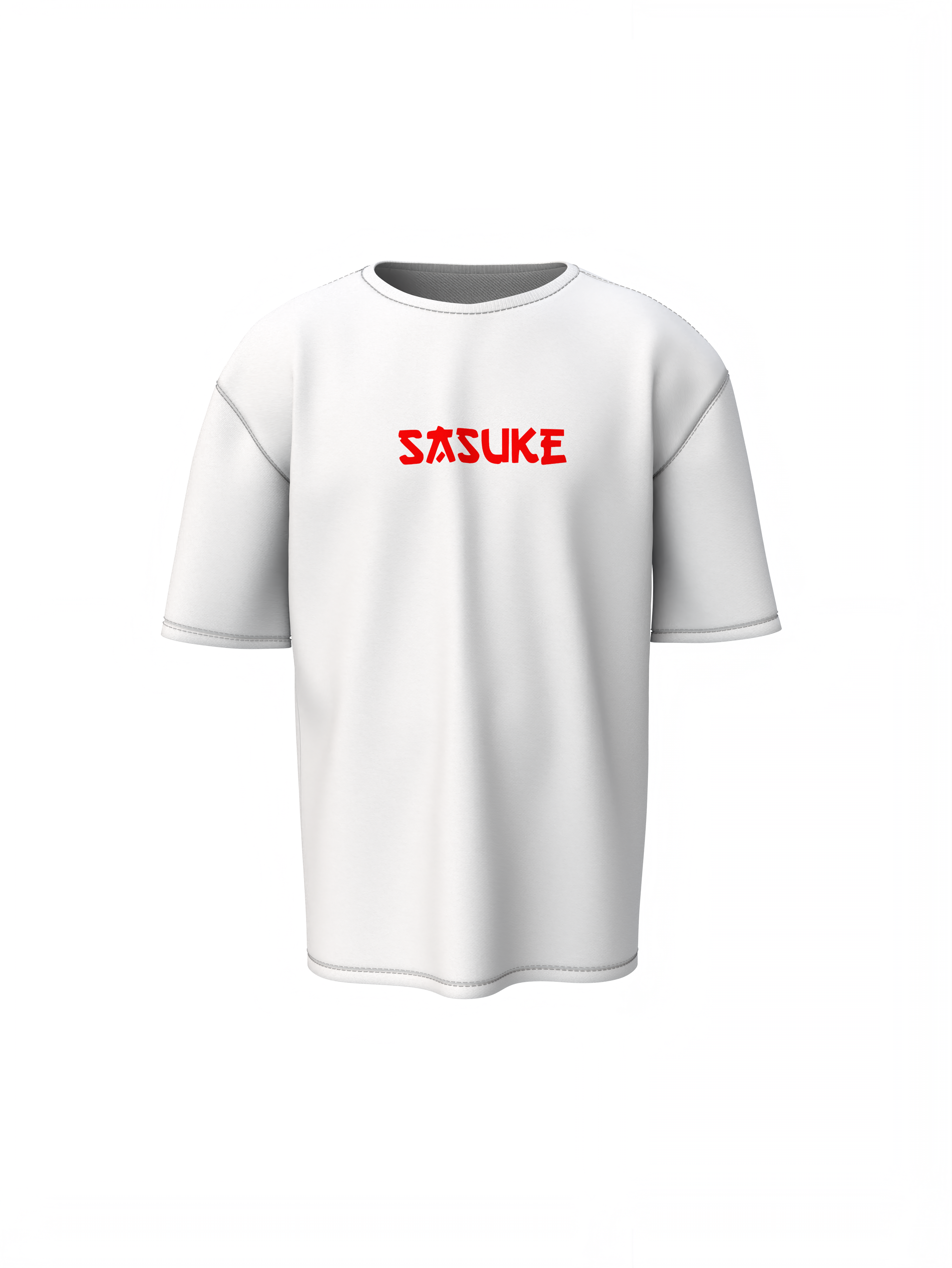 Red Eyes Black Heart Oversized T-Shirt