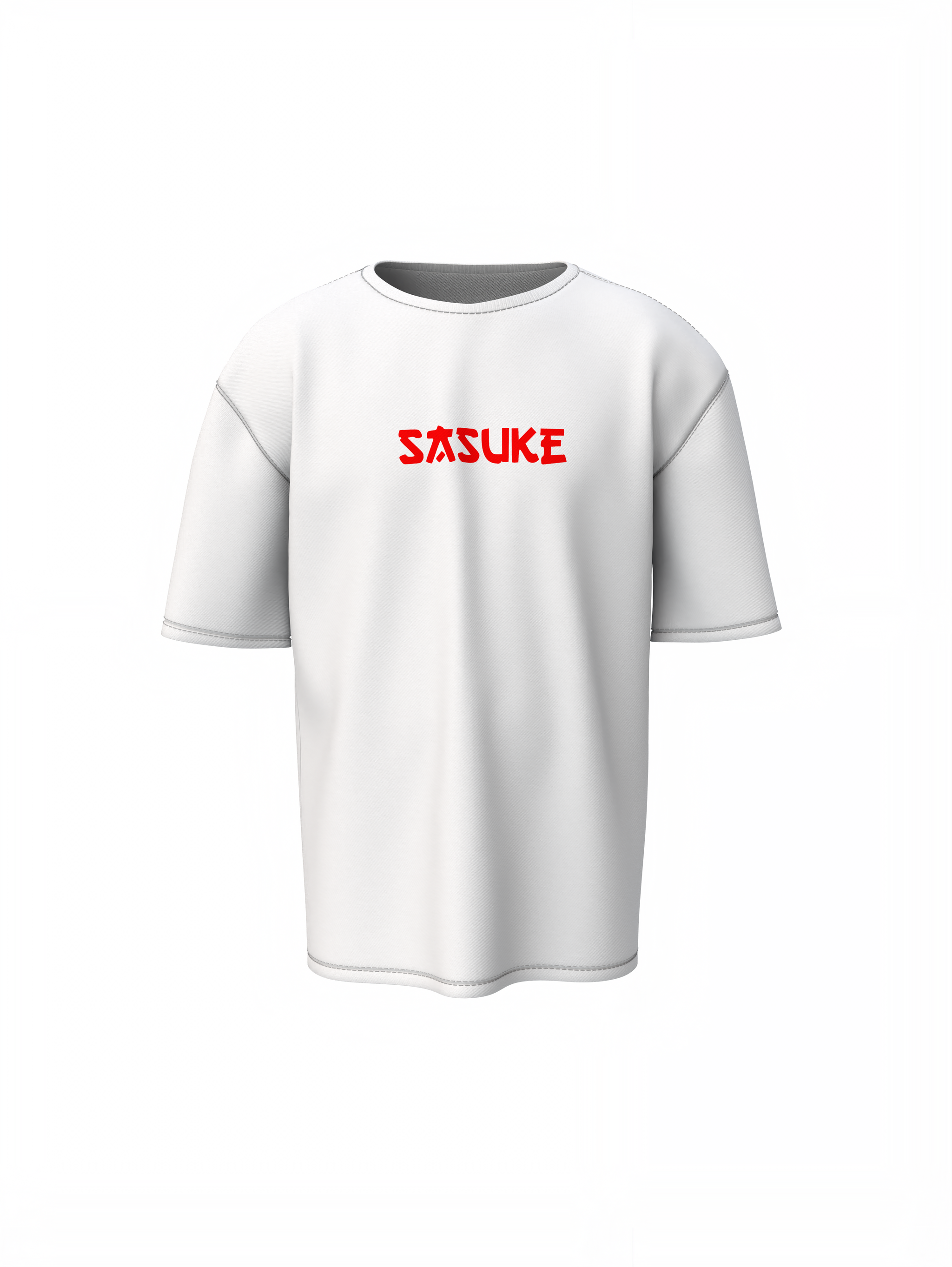 Red Eyes Black Heart Oversized T-Shirt