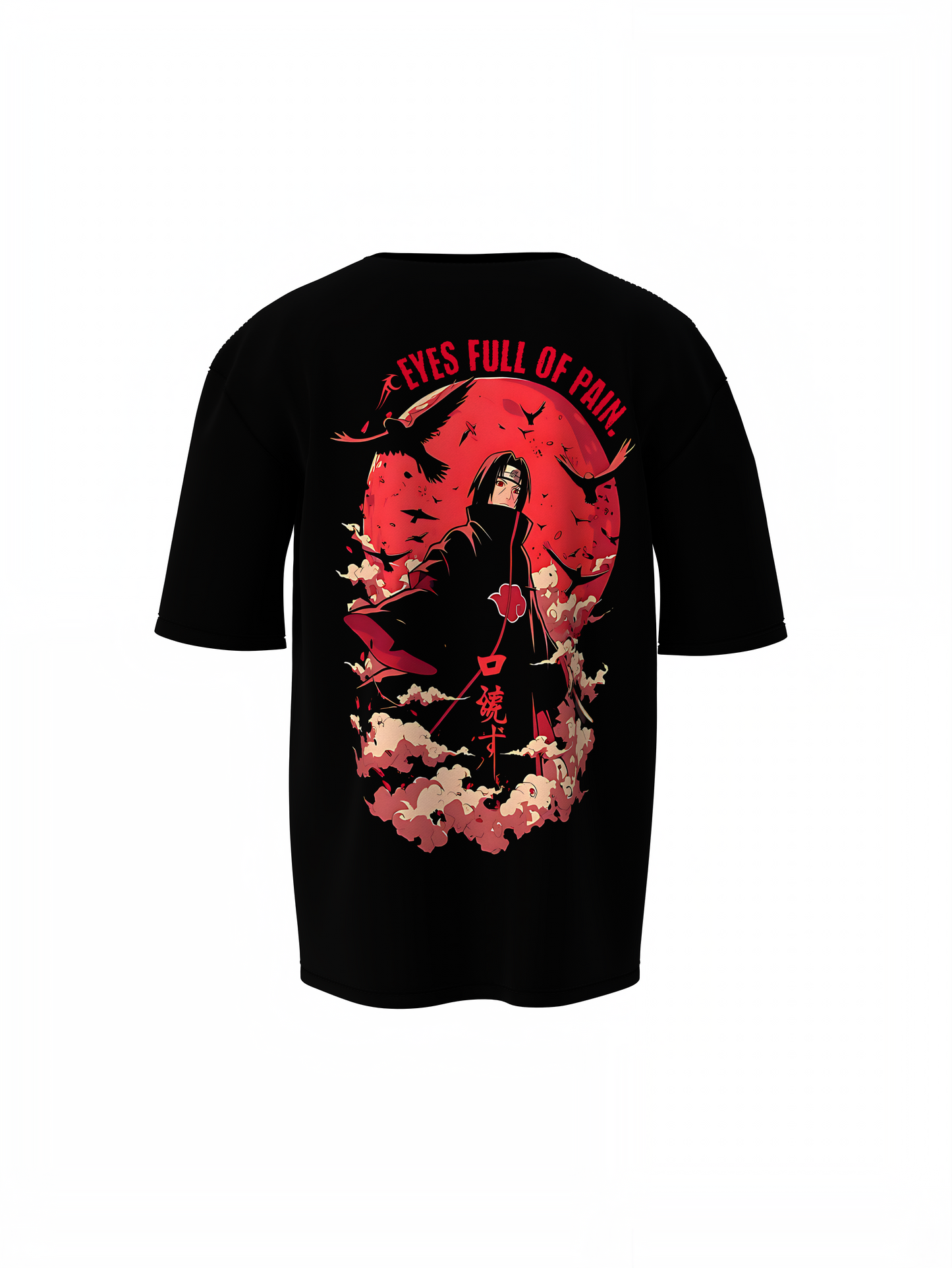 Pain Eyes Oversized T-Shirt Dark and Powerful Streetwear Style