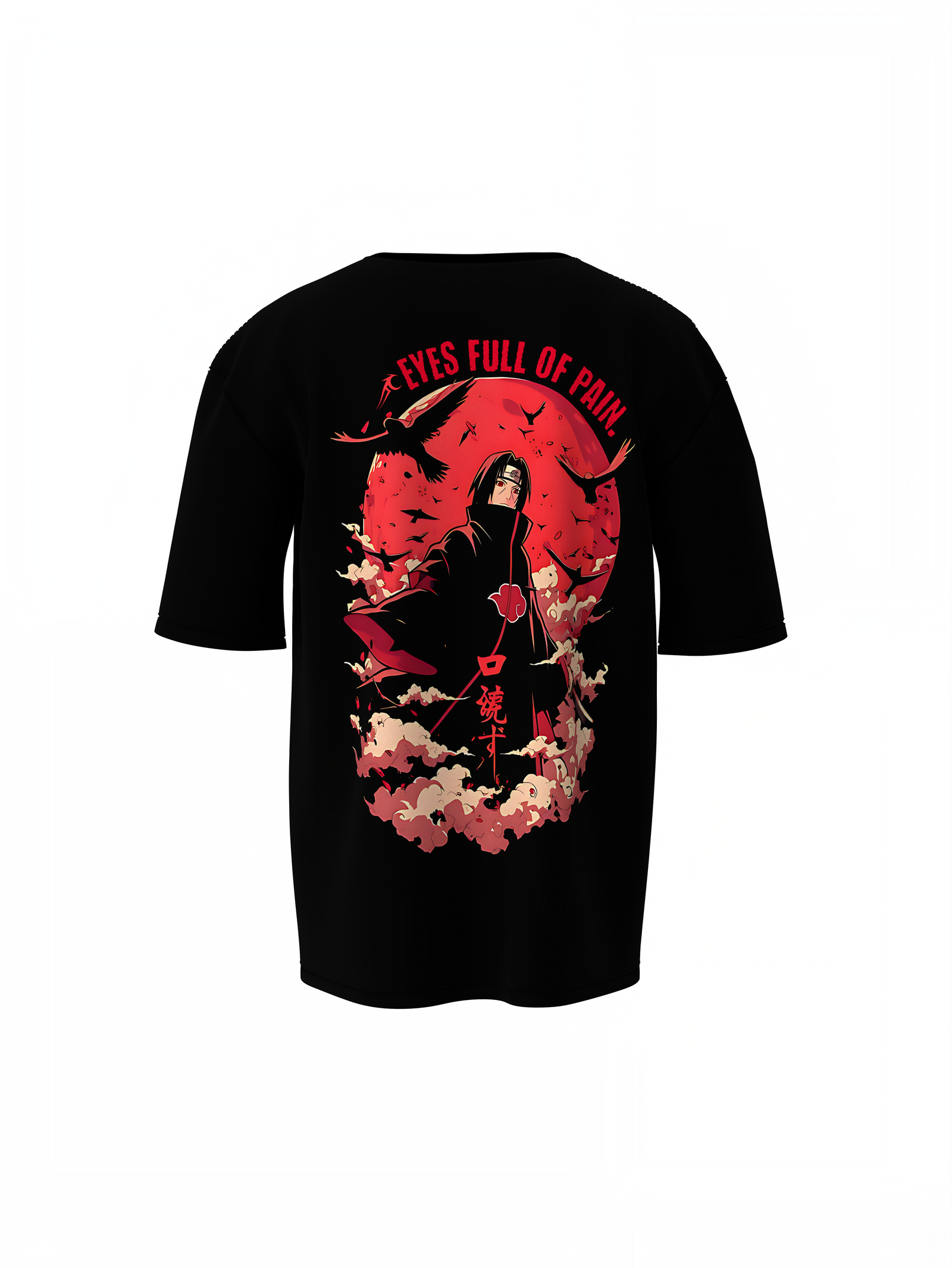 Pain Eyes Oversized T-Shirt Dark and Powerful Streetwear Style