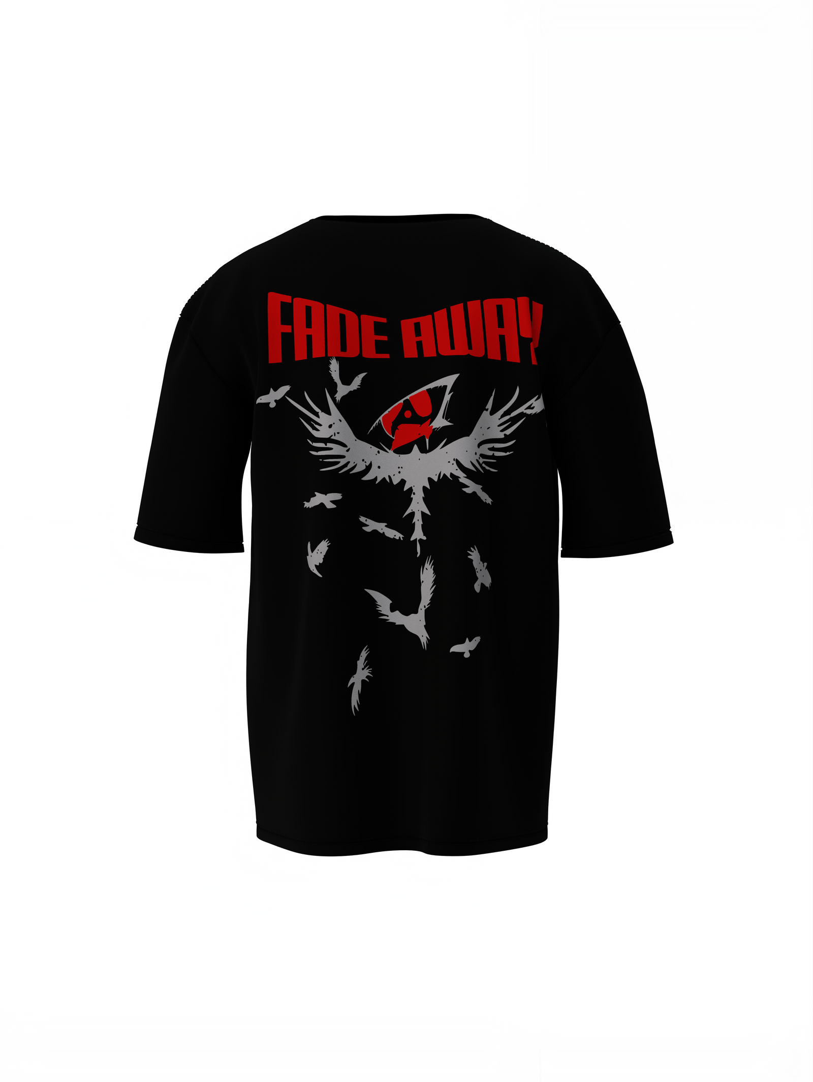 Fade Away Oversized T-Shirt Stylish Streetwear Casual