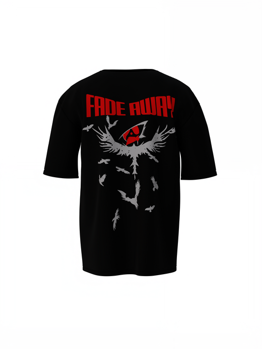 Fade Away Oversized T-Shirt Stylish Streetwear Casual