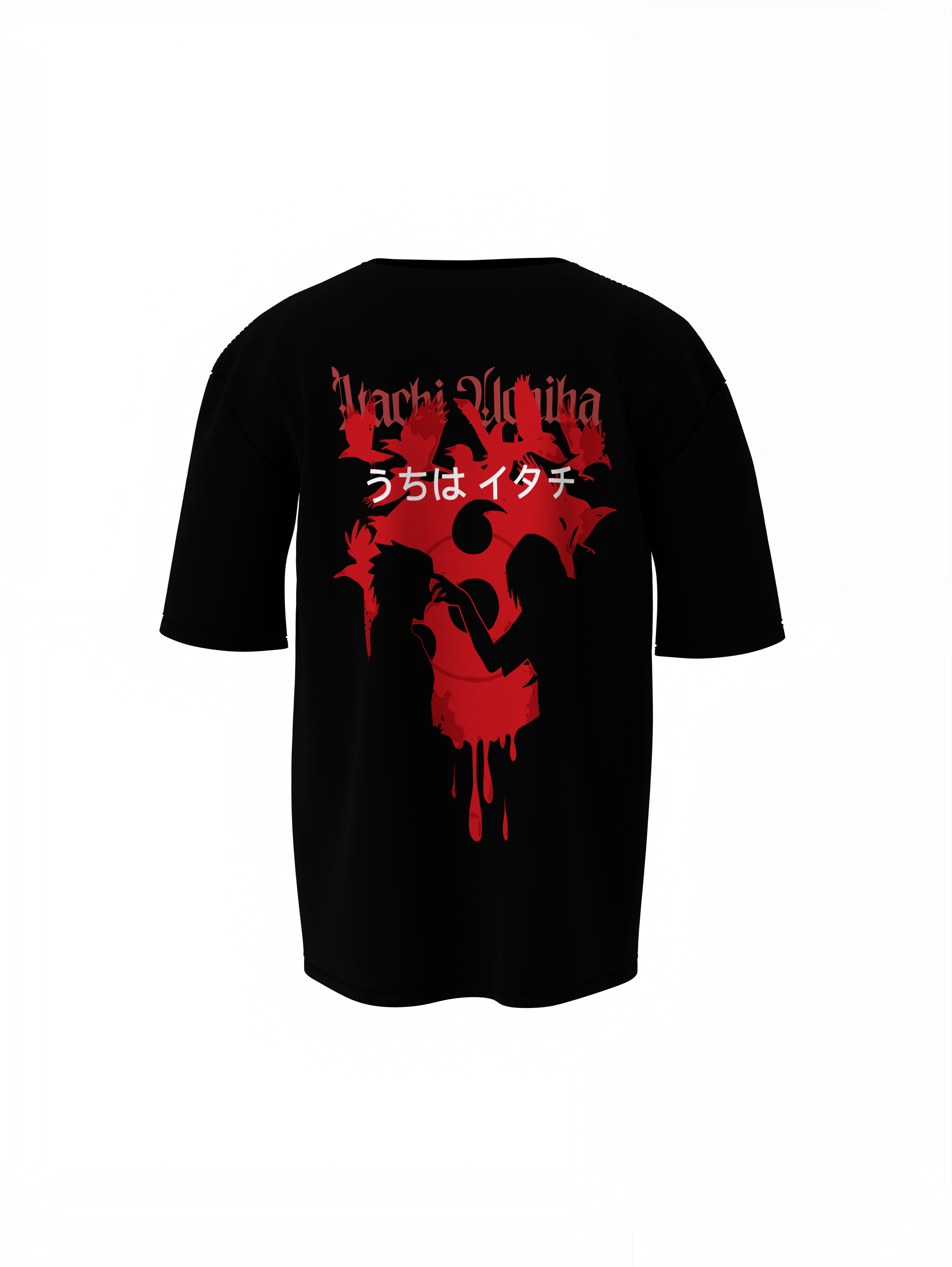 Symbol Of Uchiha Oversized T-Shirt