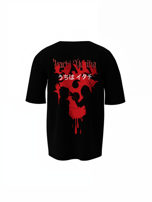Symbol Of Uchiha Oversized T-Shirt