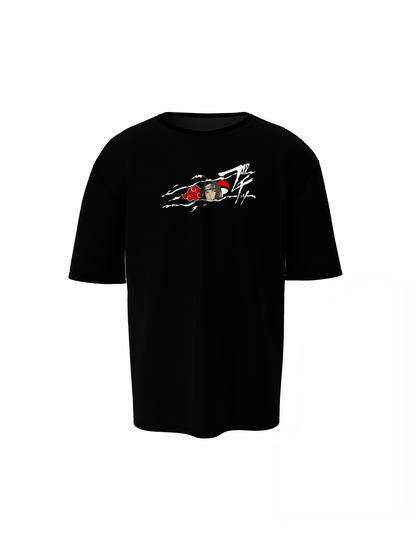 Pain Eyes Oversized T-Shirt Dark and Powerful Streetwear Style